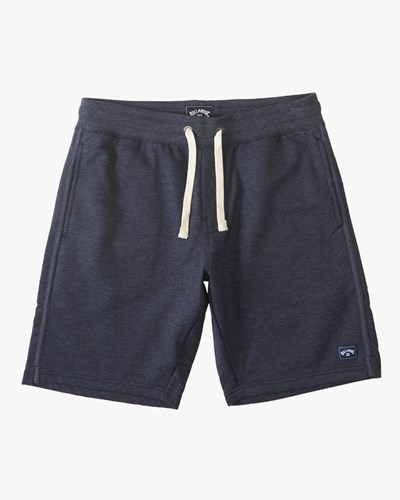 Billabong All Day Organic Sweatshorts Azul Marino | DVBTLZ530