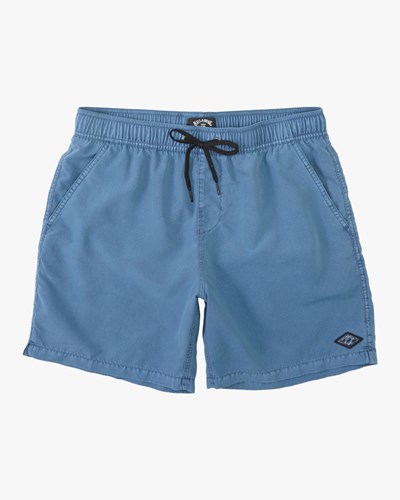 Billabong All Day Overdyed Layback Boardshorts 17" Azules | BWRPFU431