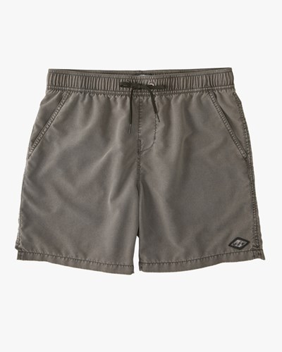 Billabong All Day Overdyed Layback Boardshorts 17" Negras | ZMVUBA587