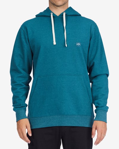 Billabong All Day Pullover Hoodie Marine | SZFAWP469