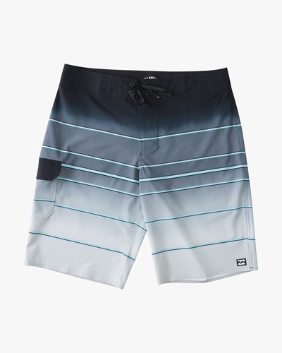 Billabong All Day Stripe Pro Boardshorts 18" Stealth | FJEBVG851