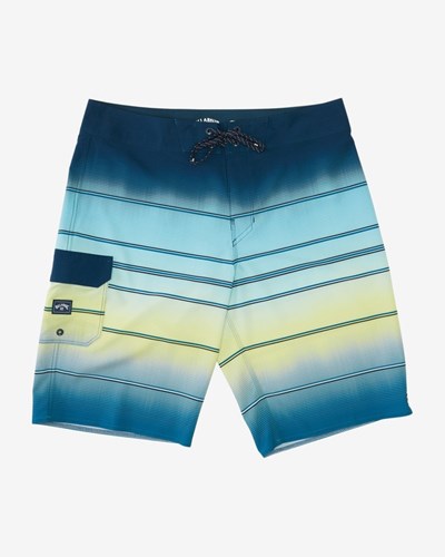 Billabong All Day Stripe Pro Boardshorts 18" Midnight | HXPDOF829