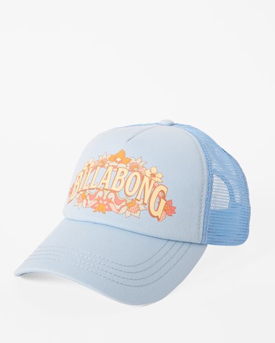 Billabong Aloha Forever Trucker Hat Baby Blues | GEMDVY361