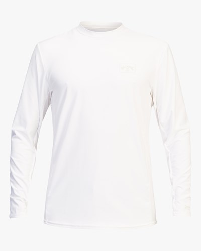 Billabong Arch Mesh UPF 50+ Long Sleeve Rashguard Blancas | NYZLKF586