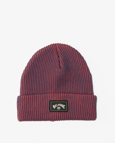 Billabong Arch Patch Knit Beanie Azules Oscuro | ENSFYW021