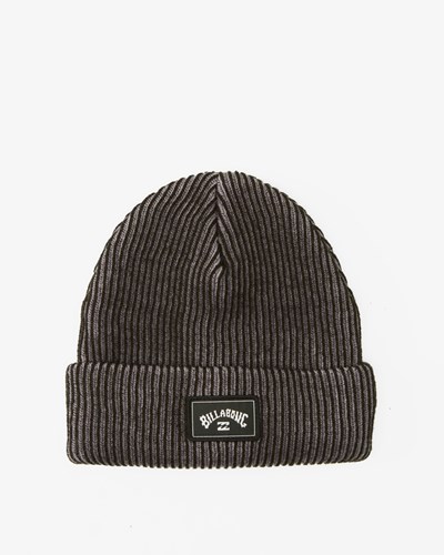 Billabong Arch Patch Knit Beanie Negras | CEUOQS603