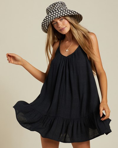 Billabong Beach Vibes Beach Cover-Up Negras | AQZLWN378