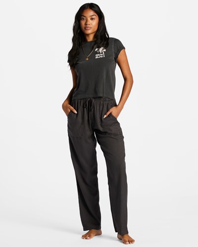 Billabong Beachy Keen Woven Pant Negras | NITBFE851