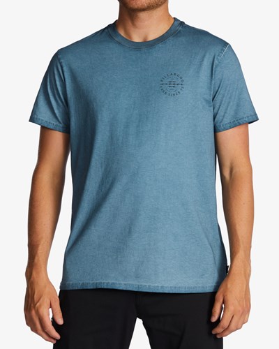 Billabong Big Wave Dan Corta Sleeve T-Shirt Marine | SKVFAJ368