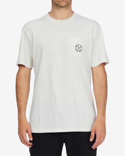 Billabong Brig Pocket T-Shirt Blancas | SBTMUE395