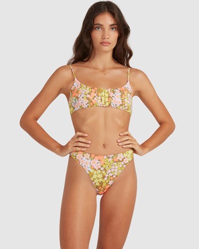 Billabong Bring On The Bliss Bralette Bikini Top Multi | OKBPLA540