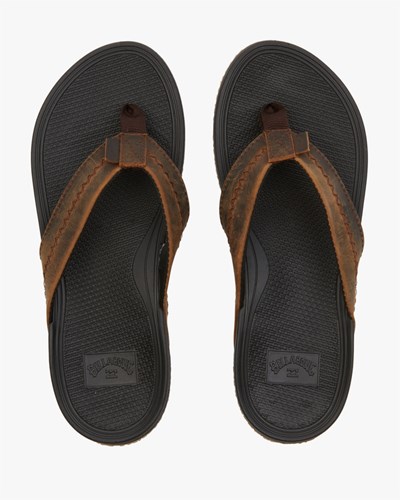 Billabong Brunswick Tanga Sandals Negras | MIZRLX693