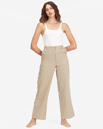 Billabong By The Bay Anchos-Leg Pants Desert Clay | UIXROH768