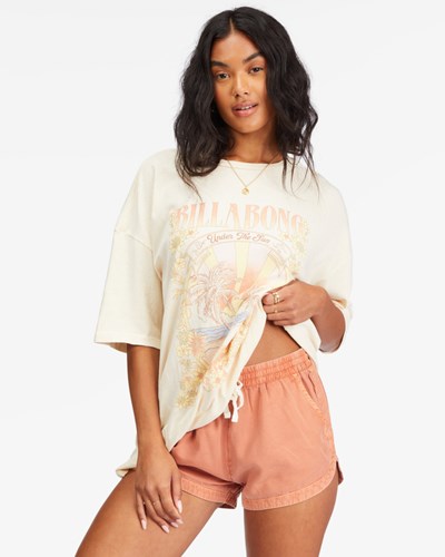 Billabong Carretera Trippin Elastic Cintura Shorts Terracotta | YJHGMD305