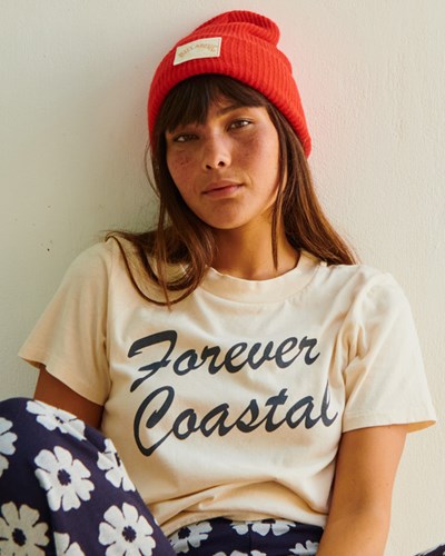 Billabong Coastal Dreams Estampadas Rockers T-Shirt Blancas | VTQCXA634