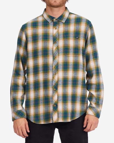 Billabong Coastline Flannel Shirt Pacific | ADHNMJ547