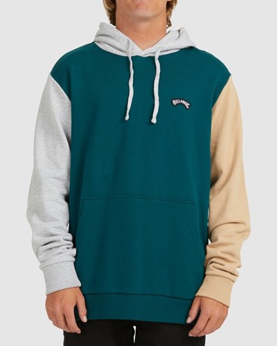 Billabong Colorblock Pop Pullover Hoodie Multi | HDBVMS713