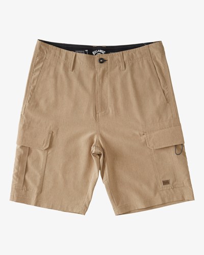 Billabong Combat BBO Submersible Walkshorts 21" Gravel | RONETM429