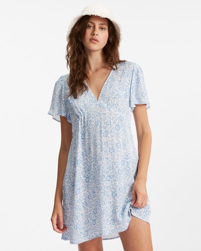 Billabong Corta And Sweet Mini Vestido Salt Crystal | BQNVHO180