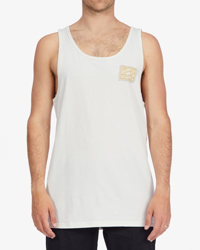 Billabong Crayon Wave Tank Top Blancas | PAOQHR215