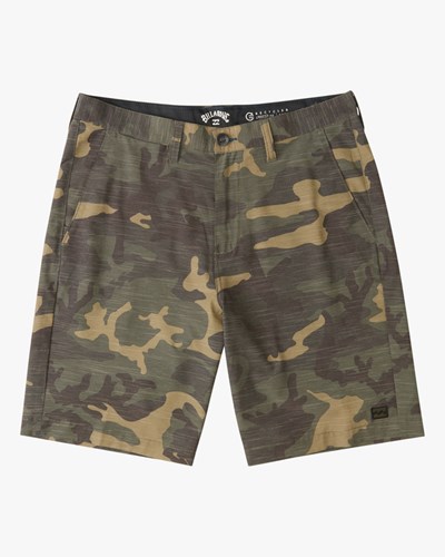 Billabong Crossfire Slub Camo Submersible Shorts 21" Camuflaje | HRJXML743