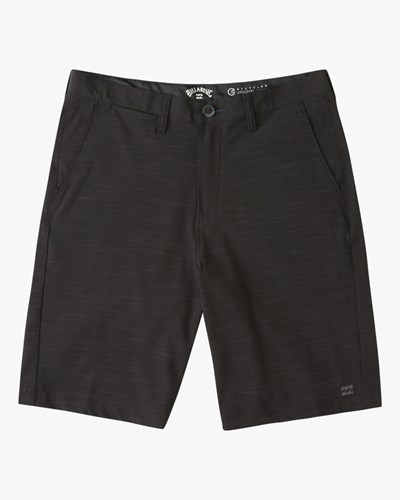 Billabong Crossfire Slub Shorts 18" Negras | XQTBFM258