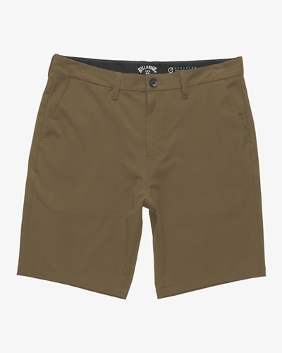 Billabong Crossfire Solid Submersible Shorts 20" Gravel | WPIGNL376