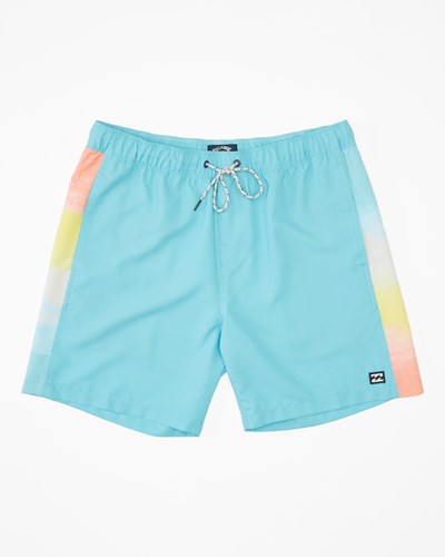 Billabong D Bah Layback Boardshorts 17" Aqua | SZCTFW763