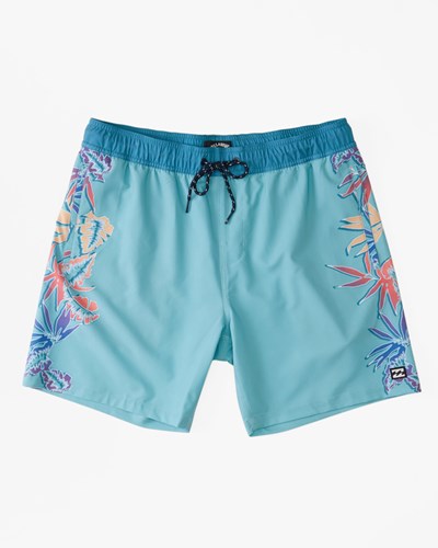 Billabong D Bah Layback Boardshorts 17" Haze | TCDKJY670