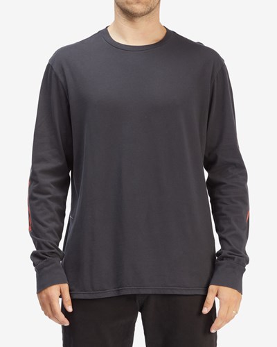 Billabong D Bah Wave Washed Long Sleeve T-Shirt Negras | DTOMZV928