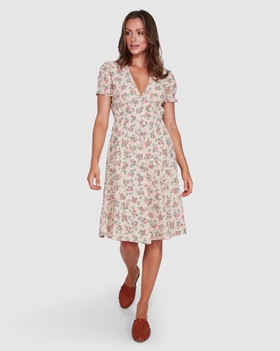 Billabong Day Dreamer Midi Vestido Peach | ETINZL295