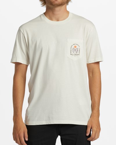 Billabong Daylight Pocket T-Shirt Blancas | EBGHNQ259