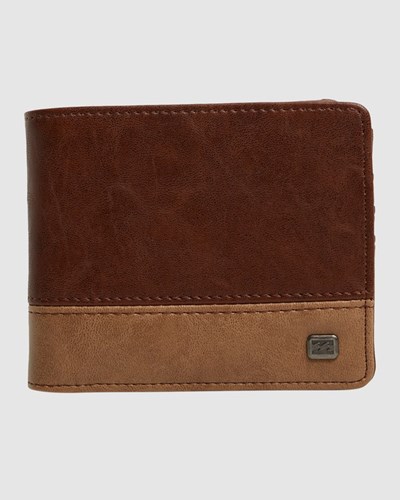 Billabong Dimension Bi-Fold Wallet Java/Tan | MUVQWI438