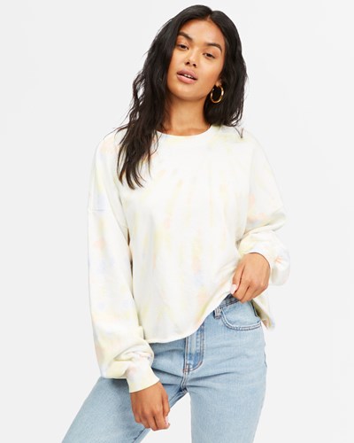 Billabong Dreamy Hues Crewneck Sweatshirt Multi | VERZMN071