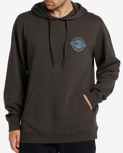 Billabong Electric Rotor Pullover Hoodie Raven | IDARYP584