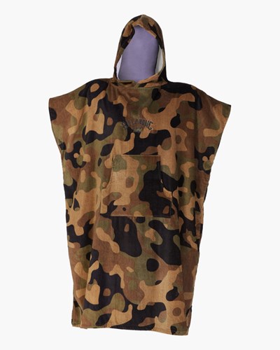 Billabong Encapuchado Changing Towel Camuflaje | MPHXDO928