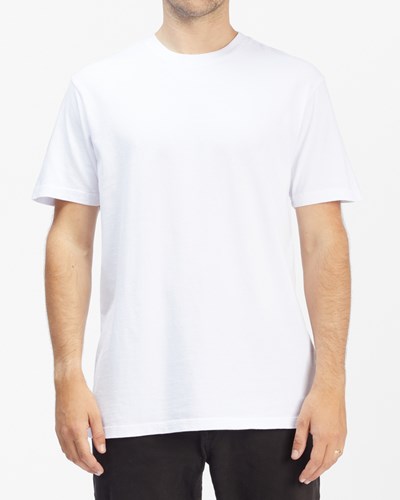 Billabong Essential Corta Sleeve T-Shirt Blancas | KGNOMZ985