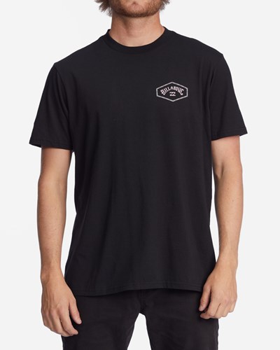 Billabong Exit Arch Corta Sleeve T-Shirt Negras | REBUWH604