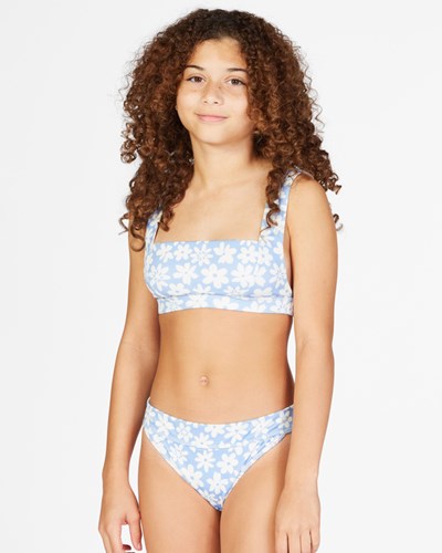 Billabong Feelin Sweet Tank Bikini Set Azules | CLRVIQ743