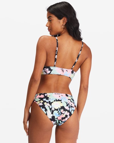 Billabong Feelin Tropical Lowrider Reversible Low Rise Bikini Bottoms Multi | FHQIKU935