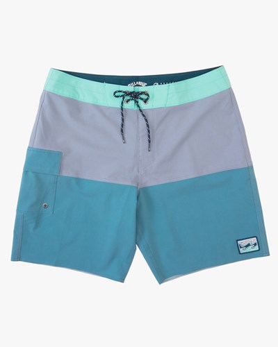 Billabong Fifty50 Panel Pro Boardshorts 17" Moradas | GPDXAR832