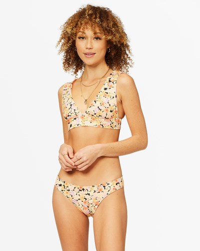 Billabong Forever Dazed Plunge Bikini Top Multi | BPGQVA521