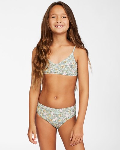 Billabong Girl's Sweeter Than You Trilet Bikini Set Multi | FGSMRK153