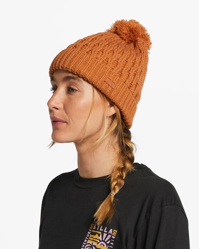 Billabong Good Vibes Beanie Adobe | CVMTSK415