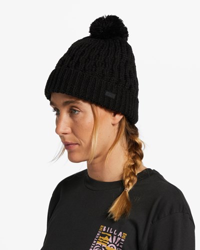 Billabong Good Vibes Beanie Negras | ZFULSK083