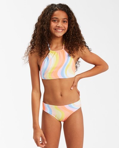 Billabong Groovy Carretera High-Neck Bikini Set Multi | PJEIXF043