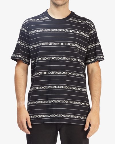 Billabong Hector Corta Sleeve T-Shirt Negras | EBLOZN571