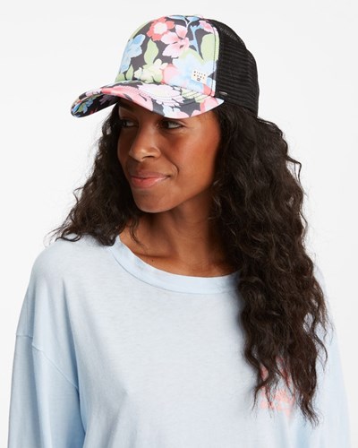 Billabong Heritage Mashup Trucker Hat Sorbet | WTYFNQ261