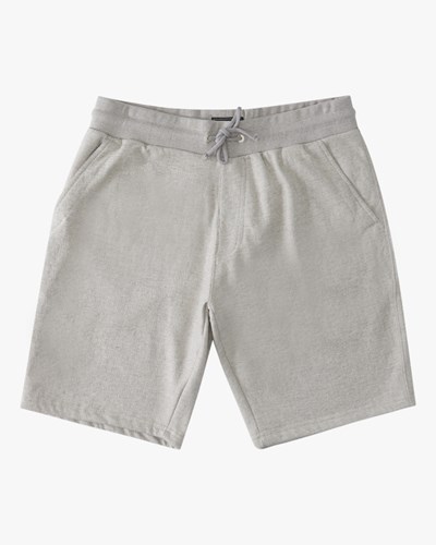 Billabong Hudson Sweatshorts Fog | FOJREZ052