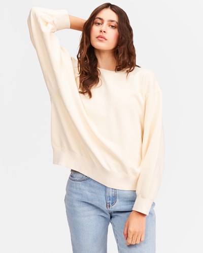 Billabong Ideal Crewneck Sweatshirt Blancas | XBWMSG057